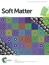 cover of Soft Matter journal