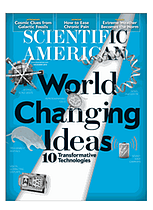 cover of Scientific American journal